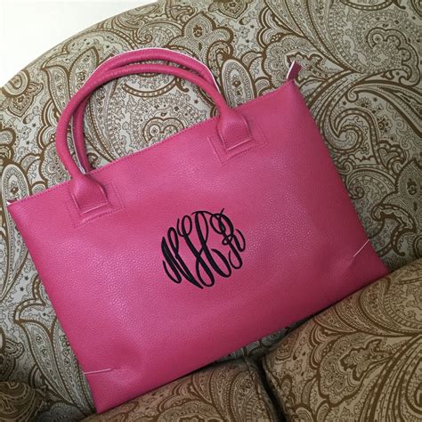 monogrammed handbags